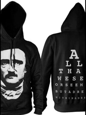 BlackCraft Edgar Allen Poe hoodie